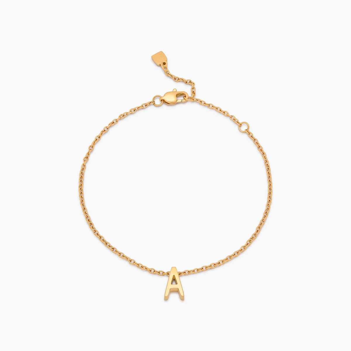 Pulseira Delicada com Berloque Inicial
