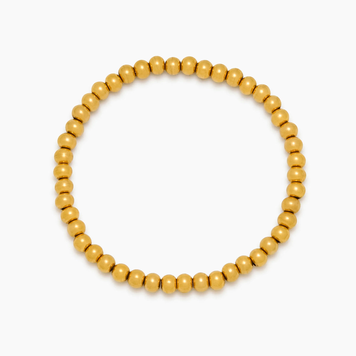Pulseira de Contas Dourada